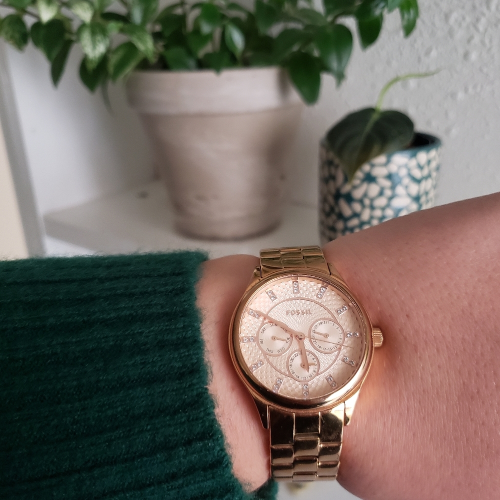 Fossil Rose Gold Watch